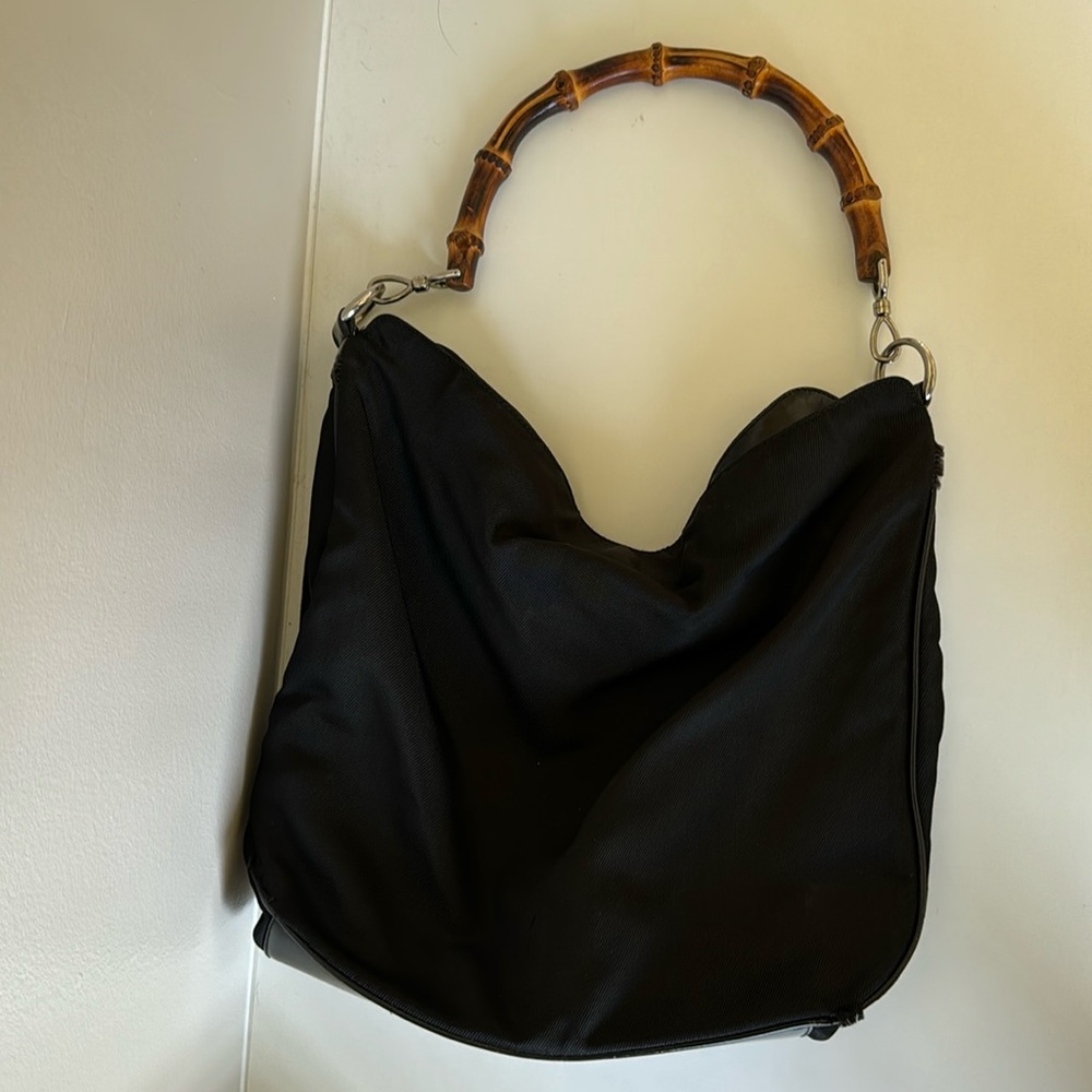 Vintage Gucci Bamboo Handle Bag